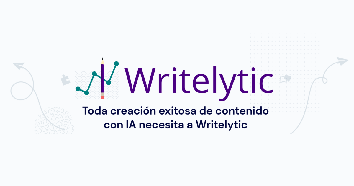 Writelytic: herramienta de IA para crear contenido y soluciones sin programar